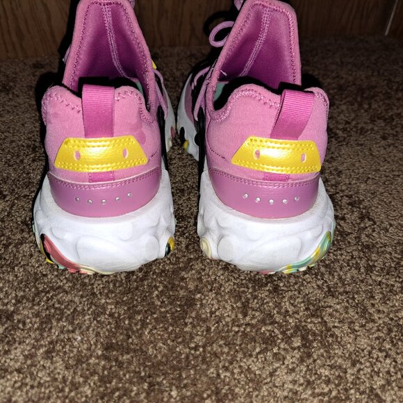 Nike React Presto MC (GS) Shoes Cosmic Fuchsia-Camo - Picture 4 of 9